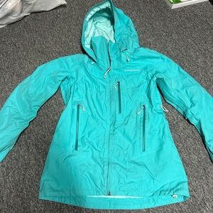 Patagonia Aqua Blue Outdoor Jacket
